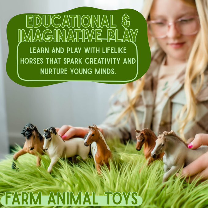 Mustang Horse Bundle | Hand-Painted Toys | Zaga Toys