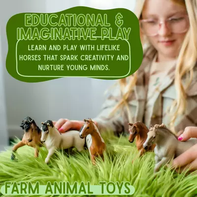 Mustang Horse Bundle | Hand-Painted Toys | Zaga Toys