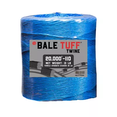 Bale Tuff 110 x 20,000 Twine – Heavy-Duty, High Strength, 1 Ball