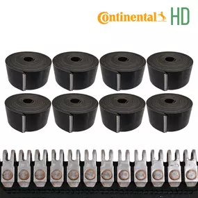 Set of 8: Round Baler Belts for Vermeer 605 Super M, 605 N